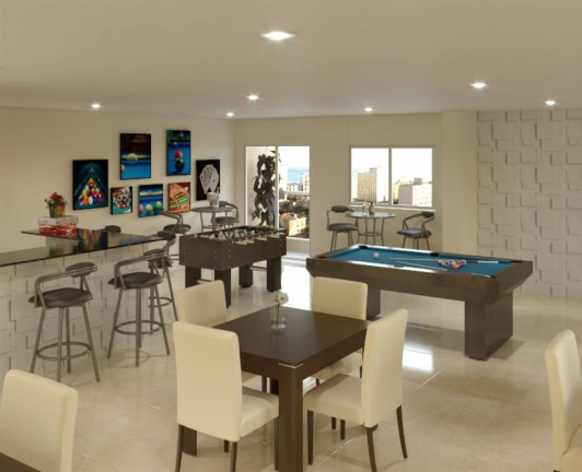 Imagem Apartamento com 2 Quartos à Venda, 82 m² em Ocian - Praia Grande