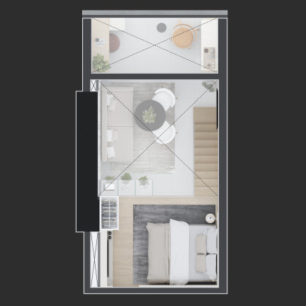 Imagem Imóvel com 1 Quarto à Venda, 25 m² em Centro - Curitiba