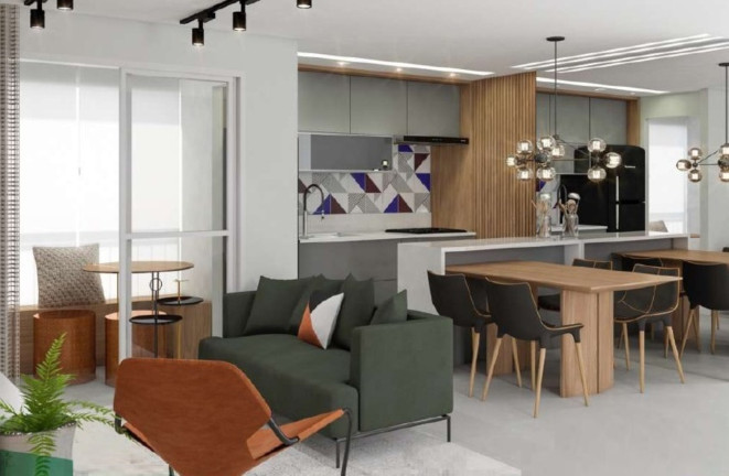 Imagem Imóvel com 2 Quartos à Venda, 53 m² em Casa Branca - Santo André Imagem Imóvel com 2 Quartos à Venda, 53 m² em Casa Branca - Santo André