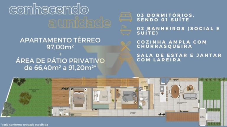 Imagem Apartamento com 3 Quartos à Venda, em Praia Da Barra - Garopaba Imagem Apartamento com 3 Quartos à Venda, em Praia Da Barra - Garopaba