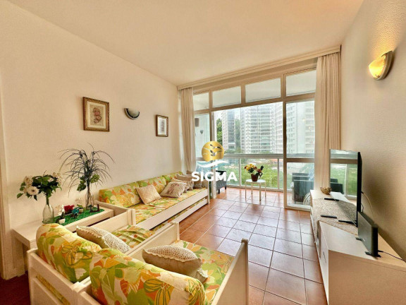 Apartamento com 2 Quartos para Alugar, 98 m² em Pitangueiras - Guarujá