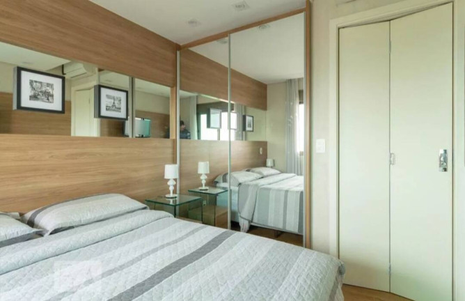 Imagem Apartamento com 1 Quarto para Alugar, 40 m² em Brooklin Paulista - São Paulo