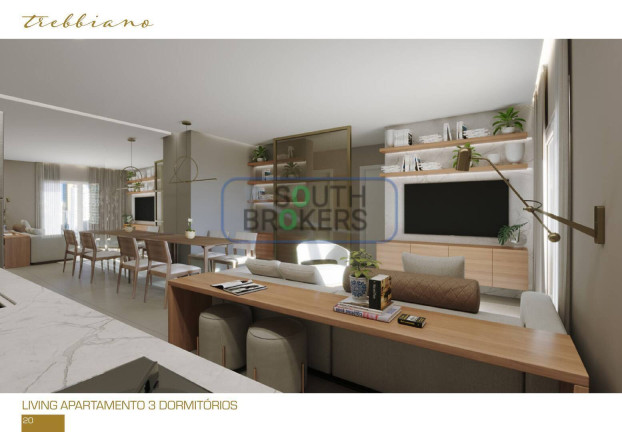 Imagem Apartamento com 3 Quartos à Venda,  em Ecoville - Curitiba