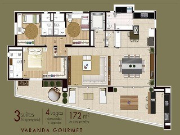 Imagem Apartamento com 4 Quartos à Venda, 171 m² em Perdizes - São Paulo