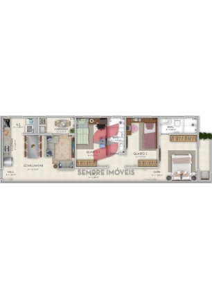Imagem Apartamento com 3 Quartos à Venda, 81 m² em Centro - Pinhais Imagem Apartamento com 3 Quartos à Venda, 81 m² em Centro - Pinhais