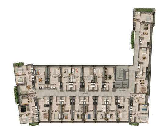 Apartamento com 1 Quarto à Venda, 24 m² em Jardim Oceania - João Pessoa