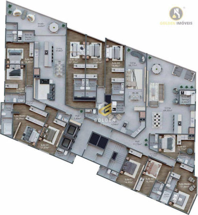 Imagem Apartamento com 3 Quartos à Venda, 147 m² em Andorinha - Itapema Imagem Apartamento com 3 Quartos à Venda, 147 m² em Andorinha - Itapema