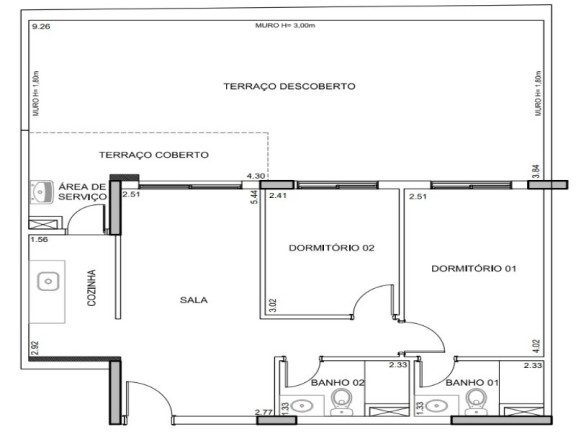 Imagem Imóvel com 2 Quartos à Venda, 89 m² em Vila Sônia - São Paulo