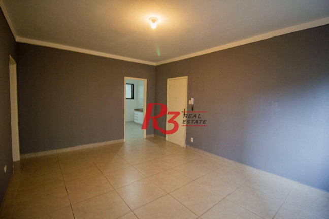 Imagem Apartamento com 3 Quartos para Alugar, 99 m² em Campo Grande - Santos