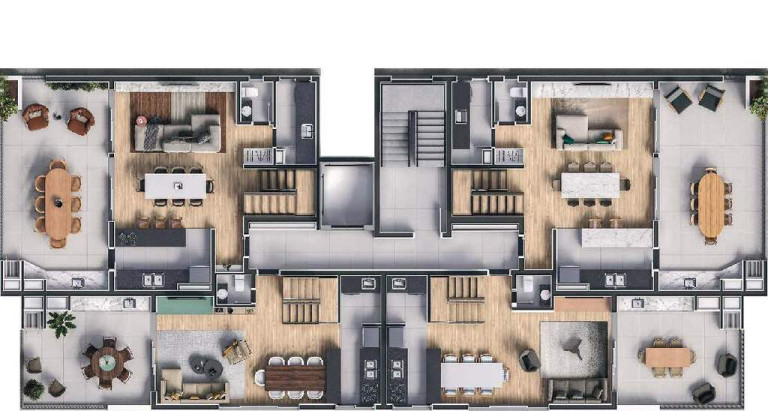 Imagem Apartamento com 2 Quartos à Venda, 66 m² em Portão - Curitiba Imagem Apartamento com 2 Quartos à Venda, 66 m² em Portão - Curitiba