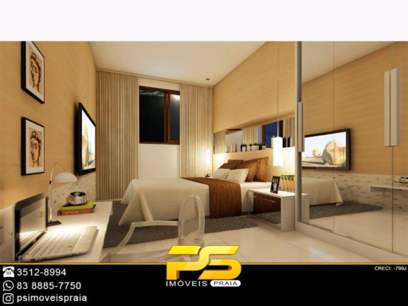 Apartamento à Venda, 78 m² em Jardim Cidade Universitária - João Pessoa