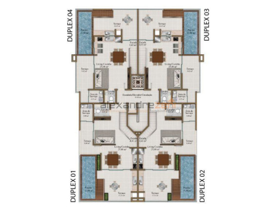 Imagem Apartamento com 3 Quartos à Venda, 102 m² em Mariscal - Bombinhas