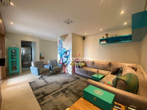 Imagem Apartamento com 3 Quartos à Venda, 96 m² em Santa Paula - São Caetano Do Sul