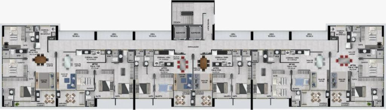 Imagem Apartamento com 3 Quartos à Venda, 78 m² em Bessa - João Pessoa