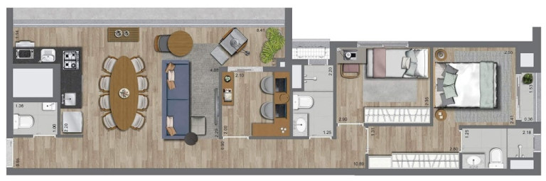 Imagem Apartamento com 3 Quartos à Venda, 71 m² em Brooklin Paulista - São Paulo Imagem Apartamento com 3 Quartos à Venda, 71 m² em Brooklin Paulista - São Paulo