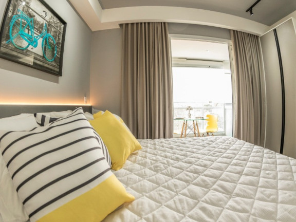 Imagem Imóvel com 1 Quarto para Alugar, 27 m² em Campo Belo - São Paulo Imagem Imóvel com 1 Quarto para Alugar, 27 m² em Campo Belo - São Paulo