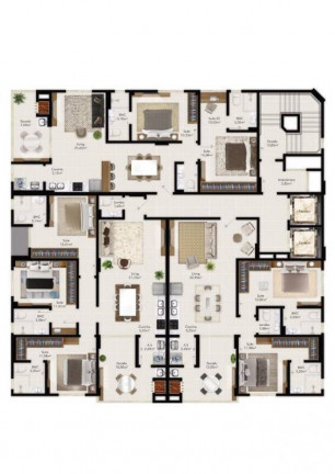 Imagem Apartamento com 2 Quartos à Venda, 88 m² em Balneário Perequê - Porto Belo Imagem Apartamento com 2 Quartos à Venda, 88 m² em Balneário Perequê - Porto Belo