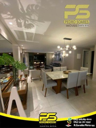Apartamento com 4 Quartos à Venda, 137 m² em Amazônia Park - Cabedelo
