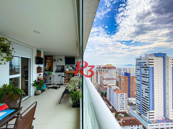 Imagem Apartamento com 3 Quartos à Venda, 134 m² em Gonzaga - Santos