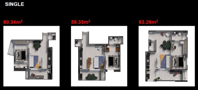 Imagem Imóvel com 1 Quarto à Venda, 59 m² em Nova Aliança - Ribeirão Preto Imagem Imóvel com 1 Quarto à Venda, 59 m² em Nova Aliança - Ribeirão Preto