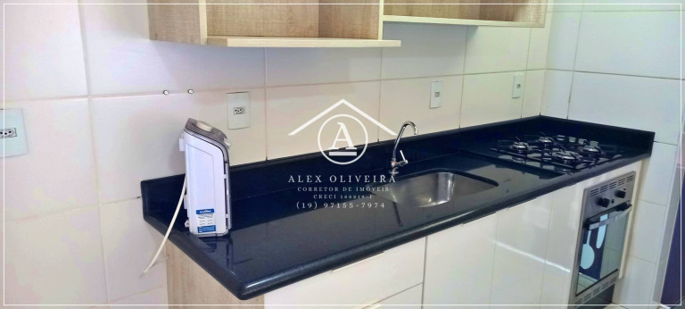 Imagem Apartamento com 2 Quartos à Venda, 51 m² em Residencial Do Bosque - Cosmópolis