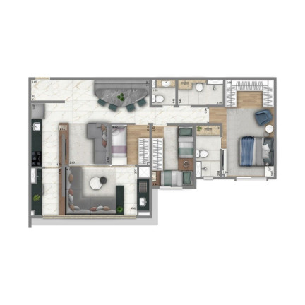 Imagem Apartamento com 3 Quartos à Venda, 147 m² em Tatuapé - São Paulo Imagem Apartamento com 3 Quartos à Venda, 147 m² em Tatuapé - São Paulo