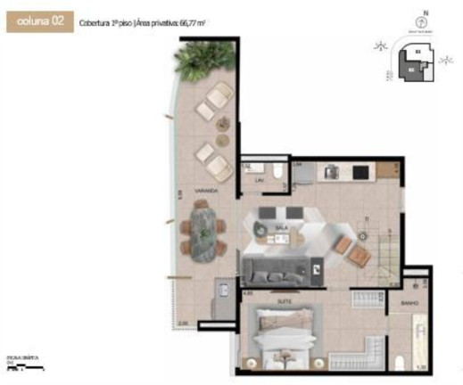 Imagem Imóvel com 1 Quarto à Venda, 131 m² em Leblon - Rio De Janeiro
