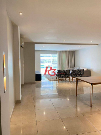 Imagem Apartamento com 3 Quartos para Alugar, 211 m² em Embaré - Santos