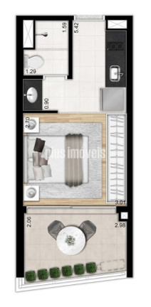 Imagem Apartamento com 1 Quarto à Venda, 26 m² em Cerqueira César - São Paulo Imagem Apartamento com 1 Quarto à Venda, 26 m² em Cerqueira César - São Paulo
