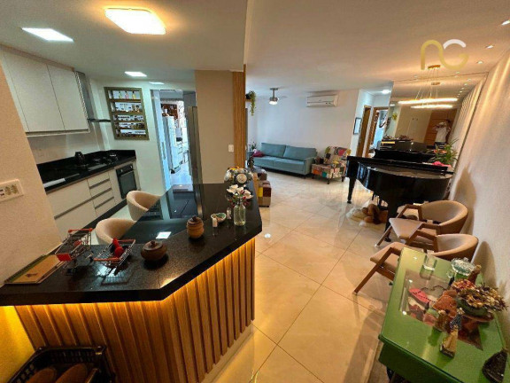 Apartamento com 2 Quartos à Venda, 102 m² em Canto Do Forte - Praia Grande