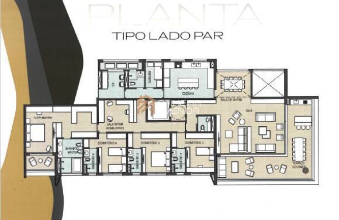 Imagem Apartamento com 4 Quartos à Venda, 303 m² em Jardim Das Colinas - São José Dos Campos