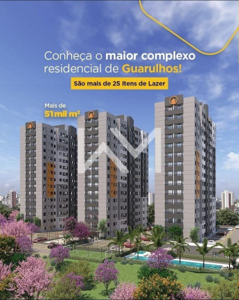Imagem Apartamento com 2 Quartos à Venda, 38 m² em Jardim Albertina - Guarulhos Imagem Apartamento com 2 Quartos à Venda, 38 m² em Jardim Albertina - Guarulhos