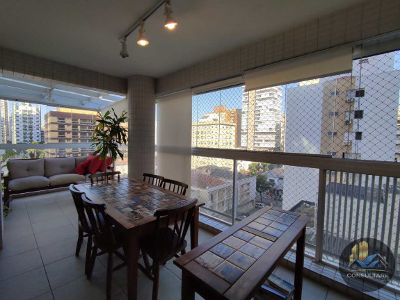 Imagem Apartamento com 2 Quartos à Venda, 128 m² em Gonzaga - Santos Imagem Apartamento com 2 Quartos à Venda, 128 m² em Gonzaga - Santos