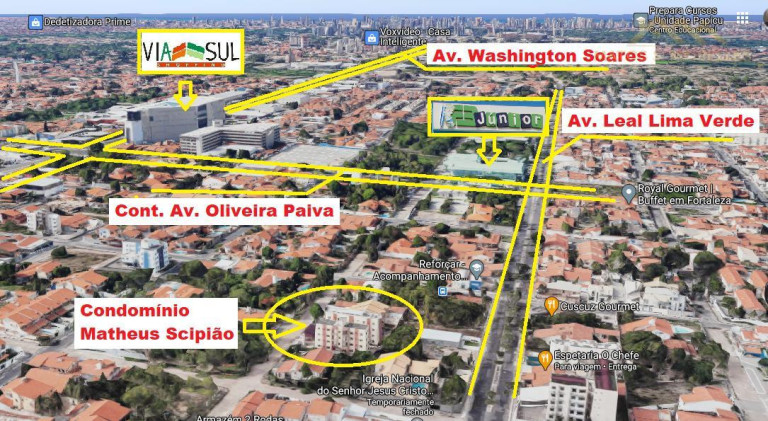 Apartamento com 3 Quartos à Venda, 69 m² em Sapiranga - Fortaleza