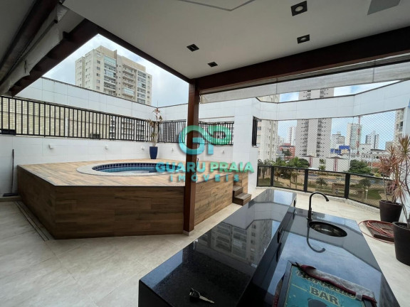 Imagem Cobertura com 3 Quartos à Venda, 210 m² em Astúrias - Guarujá