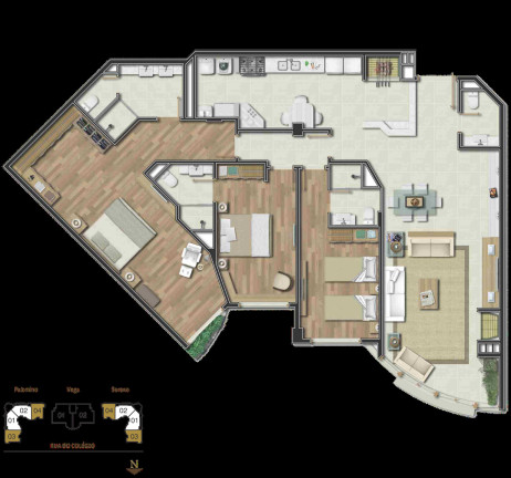 Imagem Apartamento com 5 Quartos à Venda, 314 m² em Centro - Gramado Imagem Apartamento com 5 Quartos à Venda, 314 m² em Centro - Gramado