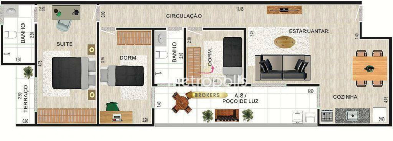 Imagem Cobertura com 3 Quartos à Venda, 133 m² em Paraíso - Santo André Imagem Cobertura com 3 Quartos à Venda, 133 m² em Paraíso - Santo André