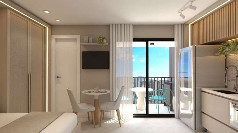 Imagem Apartamento com 1 Quarto à Venda, 21 m² em Novo Mundo - Curitiba Imagem Apartamento com 1 Quarto à Venda, 21 m² em Novo Mundo - Curitiba