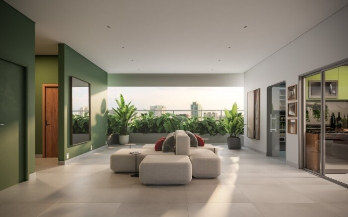 Imagem Apartamento com 3 Quartos à Venda, 116 m² em Setor Bueno - Goiânia