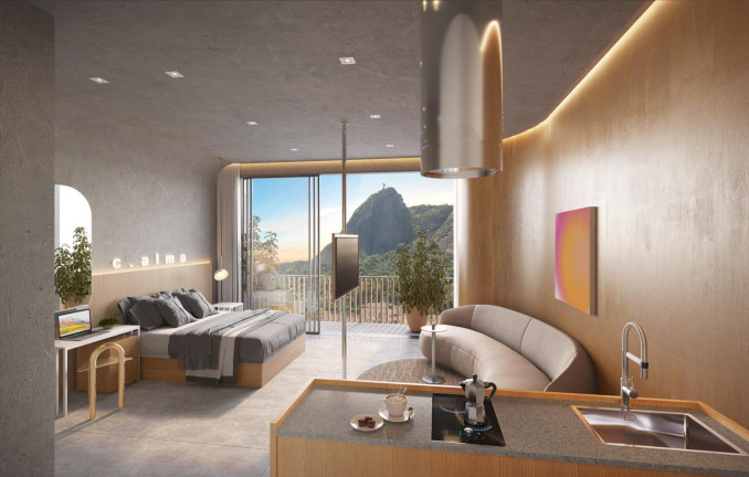 Imagem Apartamento com 1 Quarto à Venda, 48 m² em Humaitá - Rio De Janeiro