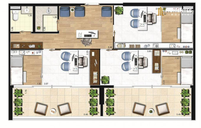 Imagem Sala Comercial à Venda, 78 m² em Centro - Jundiaí Imagem Sala Comercial à Venda, 78 m² em Centro - Jundiaí