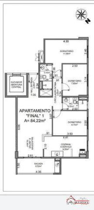 Imagem Apartamento com 3 Quartos para Alugar, 84 m² em Loteamento Villa Branca - Jacareí Imagem Apartamento com 3 Quartos para Alugar, 84 m² em Loteamento Villa Branca - Jacareí