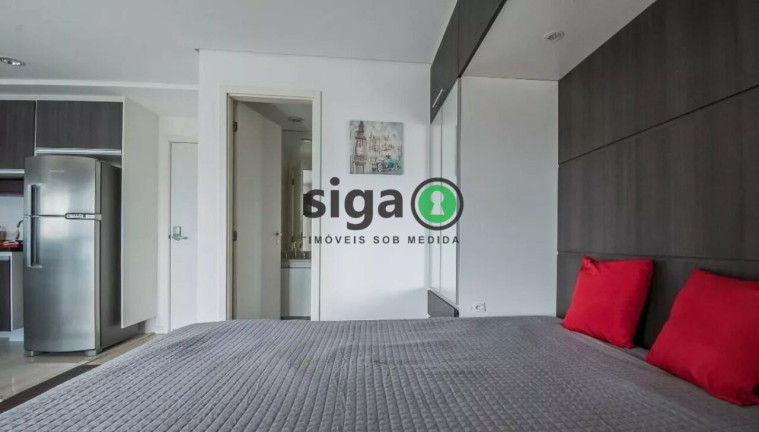 Imagem Apartamento com 1 Quarto para Alugar, 33 m² em Chácara Santo Antônio (zona Sul) - São Paulo Imagem Apartamento com 1 Quarto para Alugar, 33 m² em Chácara Santo Antônio (zona Sul) - São Paulo