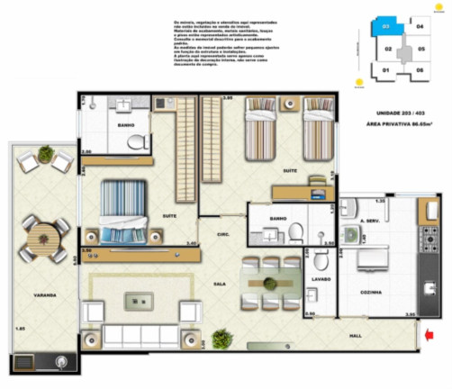 Imagem Imóvel com 2 Quartos à Venda, 81 m² em Tijuca - Rio De Janeiro