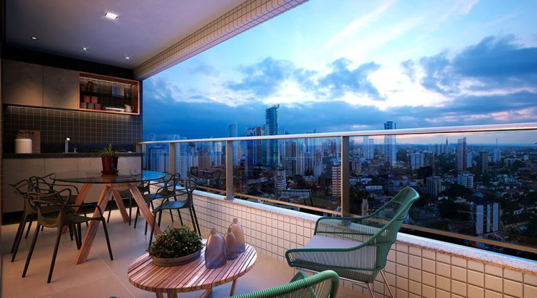 Imagem Apartamento com 4 Quartos à Venda, 123 m² em Torre - Recife