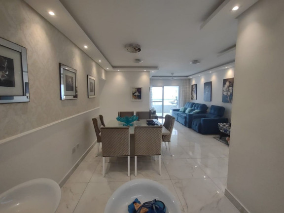 Apartamento com 3 Quartos à Venda, 138 m² em Vila Guilhermina - Praia Grande
