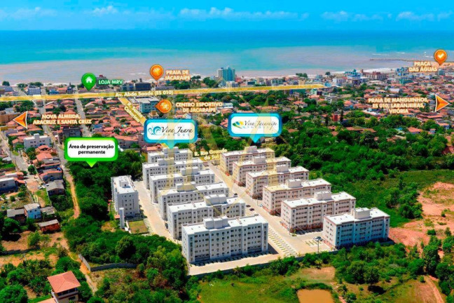 Imagem Apartamento com 2 Quartos à Venda,  em Jacaraipe - Serra