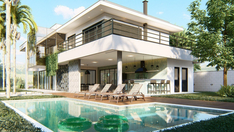 Casa com 4 Quartos à Venda, 392 m² em Condomínio Figueira Garden - Atibaia