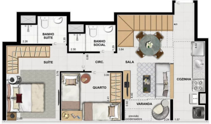 Imagem Imóvel com 3 Quartos à Venda, 60 m² em Barra Da Tijuca - Rio De Janeiro Imagem Imóvel com 3 Quartos à Venda, 60 m² em Barra Da Tijuca - Rio De Janeiro