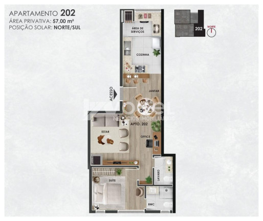 Imagem Apartamento com 1 Quarto à Venda, 37 m² em Linha ávila Alta - Gramado Imagem Apartamento com 1 Quarto à Venda, 37 m² em Linha ávila Alta - Gramado